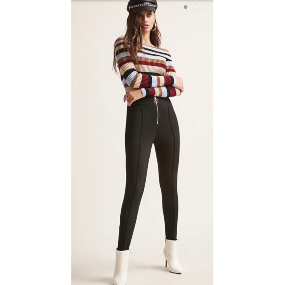 High Waisted Pin Tuck Pants
